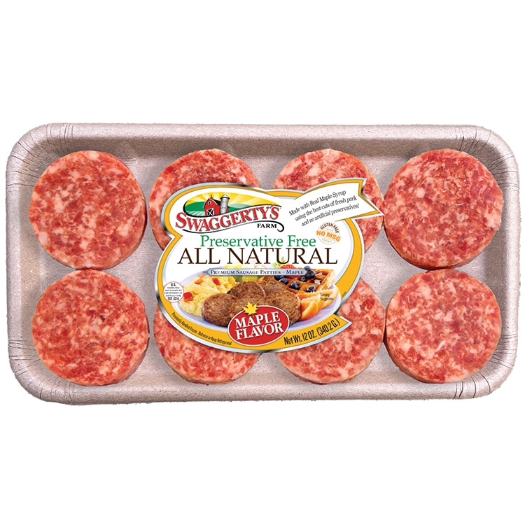 Premium All Natural Maple Sausage – (12oz Tray)