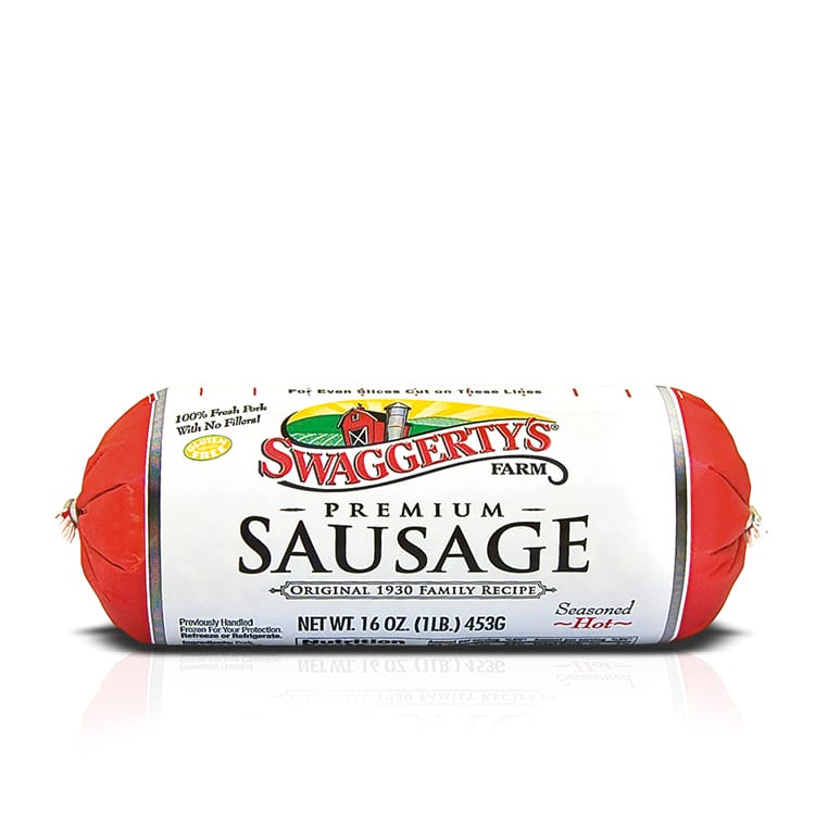 Swaggerty's Farm 1 lb. Hot Sausage Roll